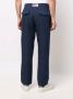 MC2 Saint Barth Straight Trousers Blauw Heren - Thumbnail 2