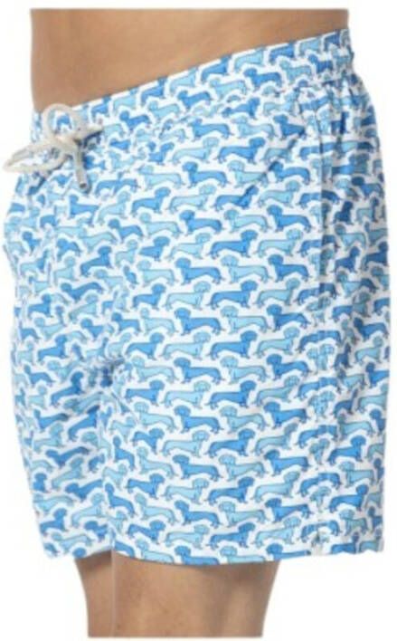 MC2 Saint Barth Strandkleding Blauw Heren