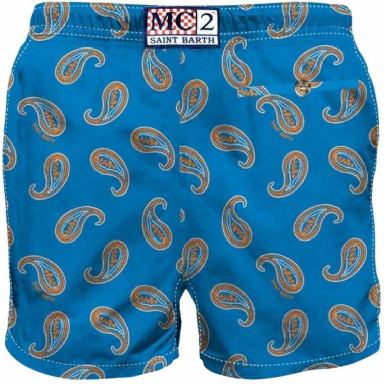 MC2 Saint Barth Strandkleding Blauw Heren
