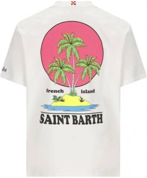 MC2 Saint Barth T-Shirts Wit Heren