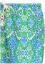 MC2 Saint Barth Zee Shorts Kostuum Elastische Taille Lichtblauw Groen Multicolor Heren - Thumbnail 1