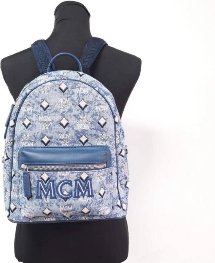 MCM Backpacks Blauw Dames