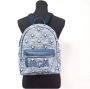 MCM Blauwe Denim Mini Rugzak Stijlvol Accessoire Blue Dames - Thumbnail 3