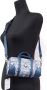 MCM Handtas Vintage Jacquard Logo stof Satchel Crossbody handtas - Thumbnail 2