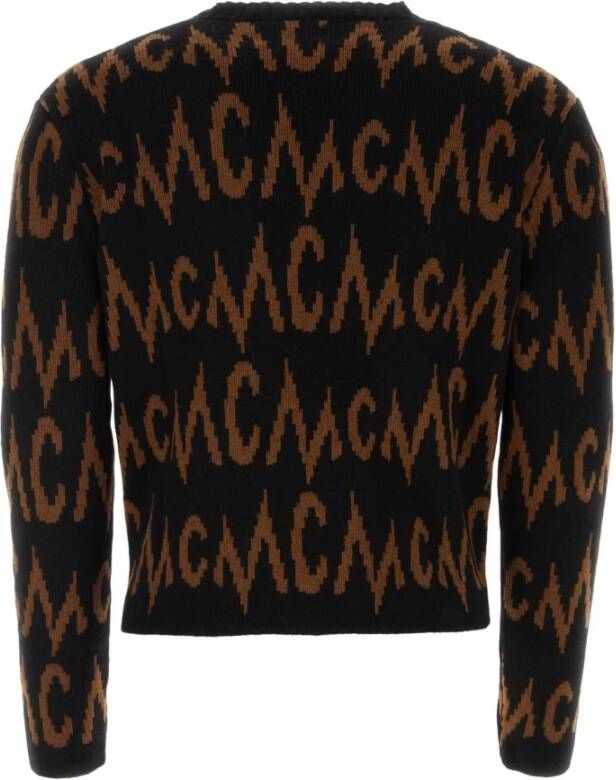MCM Geborduurde kasjmiermix cardigan Meerkleurig Heren