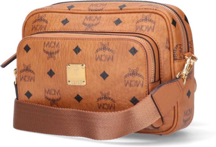 MCM Kleine crossbodytas Bruin - Foto 7