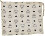 MCM Pre-owned Canvas clutches White Dames - Thumbnail 2