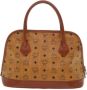 MCM Pre-owned Plastic handbags Bruin Dames - Thumbnail 2