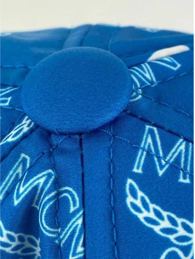 MCM Pre-owned Voldoende stoffen hoeden Blauw Dames