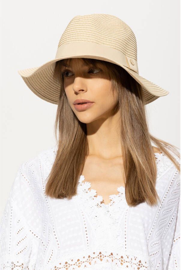 Melissa Odabash Fedora hoed Beige Dames