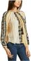 Mes Demoiselles Constanta Patroon met blouse Beige Dames - Thumbnail 2
