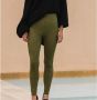 Mes Demoiselles Fuku Khaki Bloemen Pointelle Broek Groen Dames - Thumbnail 2