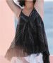 Mes Demoiselles Sleeveless Tops Zwart Dames - Thumbnail 2