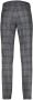 Meyer katoenen broek Bonn donkerblauw geruit - Thumbnail 2