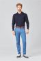 Meyer Blauwe Slim-fit 5-Pocket Denim Jeans Blue Heren - Thumbnail 2