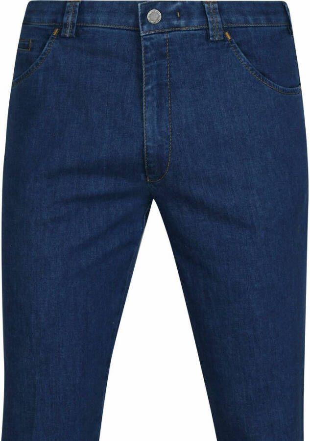 Meyer Slim-fit Jeans Blauw Heren