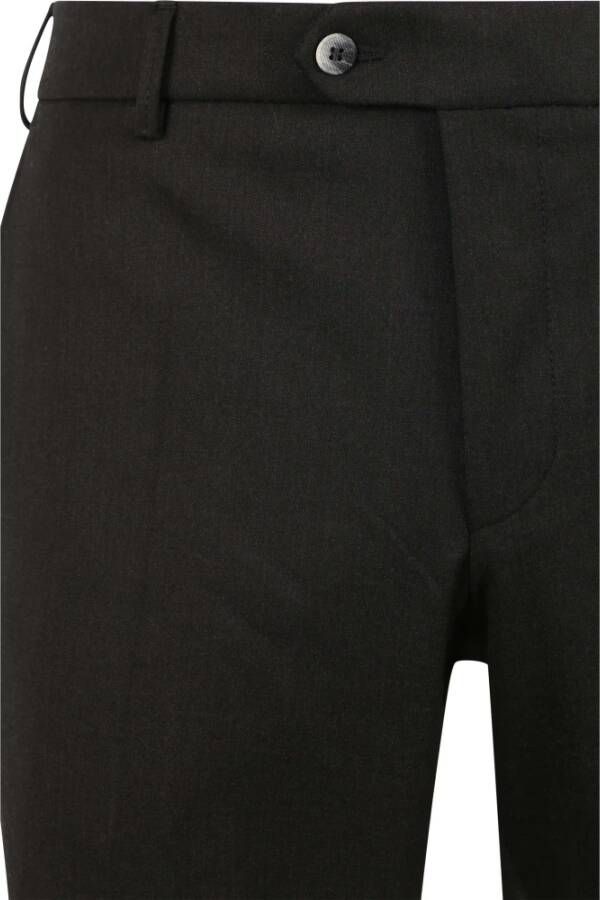 Meyer Pantalon Roma Wolmix Antraciet Grijs Heren