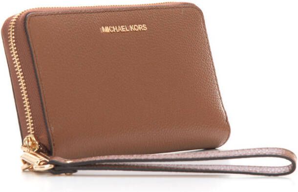 Michael Kors Portemonnee kaarthouder Bruin Dames