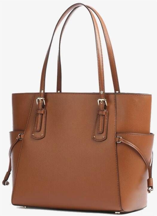 Michael kors shopper cognac best sale