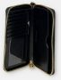 Michael Kors Zwarte leren telefoonportemonnee met gouden logo Black Dames - Thumbnail 2