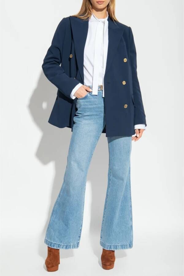 Michael Kors Bootcut jeans Blauw Dames