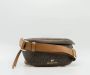 Michael Kors Bruine Logo Print XS Sling Pack Schoudertas Brown Dames - Thumbnail 5