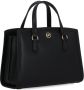 Michael Kors Casual Zwarte Leren Messenger Schoudertas Black Dames - Thumbnail 4