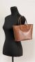 Michael Kors Kleine Jacquard Logotas Brown Dames - Thumbnail 2