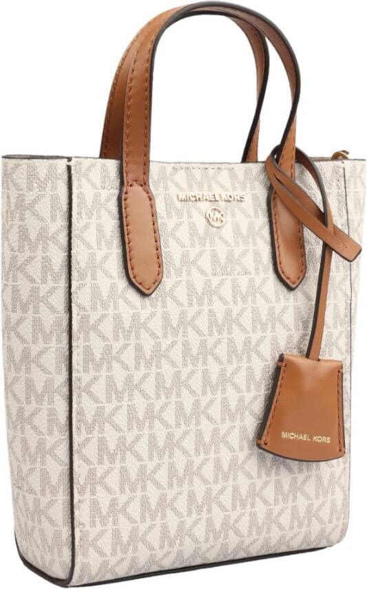 Michael Kors Kleine PVC Tas White Dames