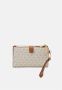 Michael Kors Wallets and Cardholders Clutches Brown White Beige Dames - Thumbnail 3