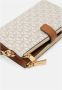 Michael Kors Wallets and Cardholders Clutches Brown White Beige Dames - Thumbnail 4