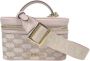 Michael Kors Middelgrote ritskoffer crossbody handtas Beige Dames - Thumbnail 2