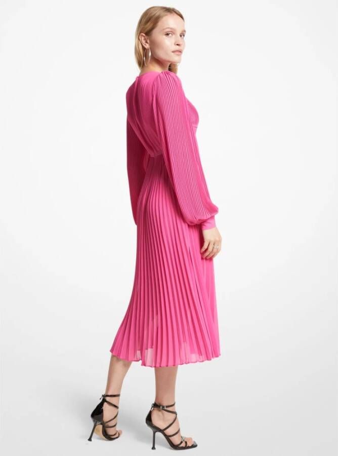 Michael Kors Midi Dresses Roze Dames