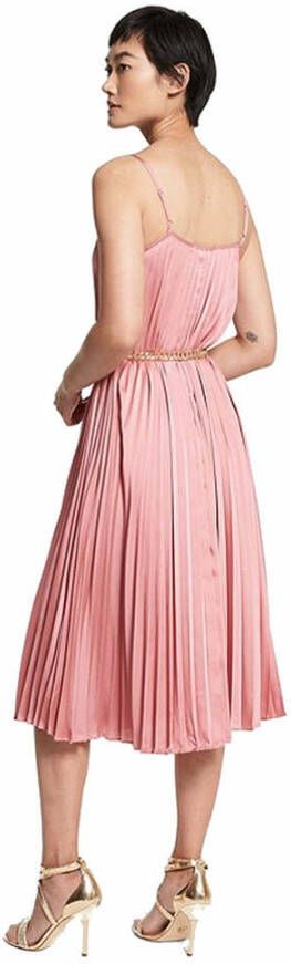 Michael Kors Midi Dresses Roze Dames