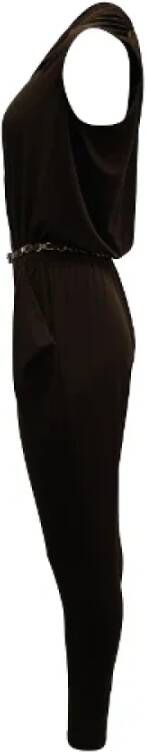 Michael Kors Pre-owned Polyester dresses Bruin Dames