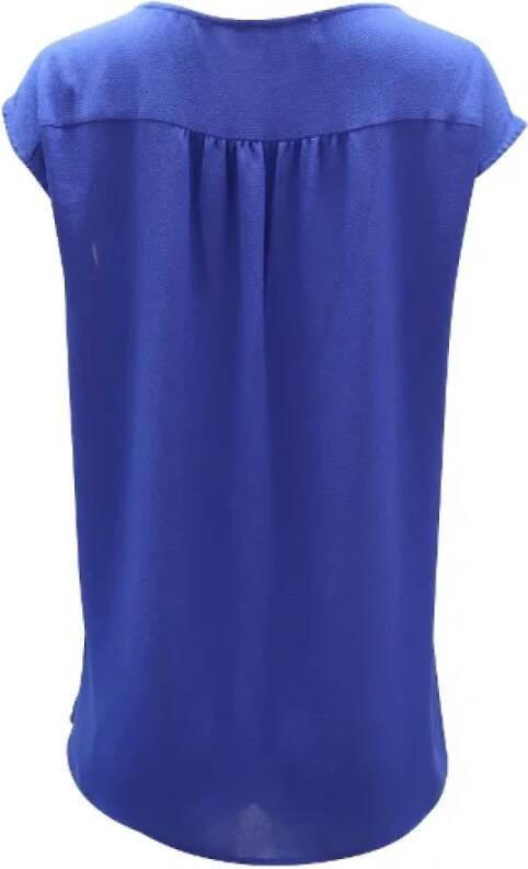 Michael Kors Pre-owned Polyester tops Blue Dames