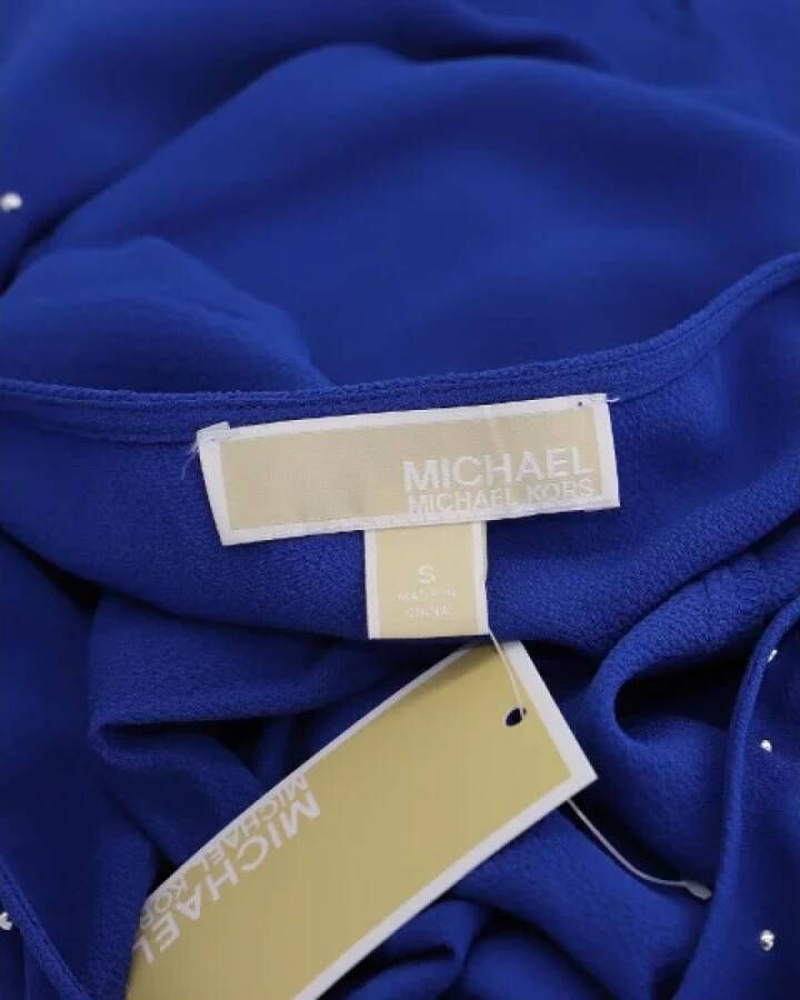 Michael Kors Pre-owned Polyester tops Blue Dames