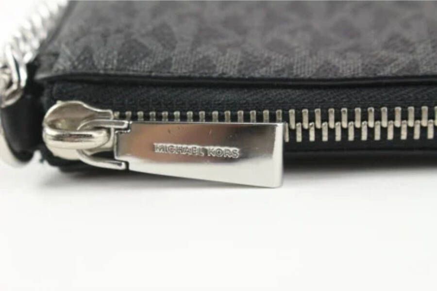 Michael Kors Pre-owned Voldoende canvas-portefeuilles Zwart Dames