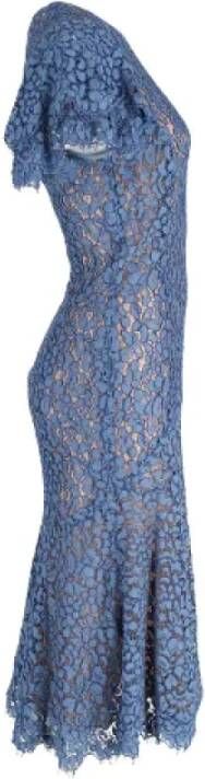Michael Kors Pre-owned Cotton dresses Blauw Dames