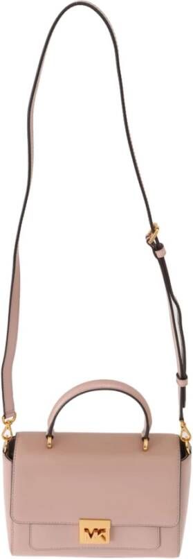 Michael Kors Mindy lederen tas Pink Dames