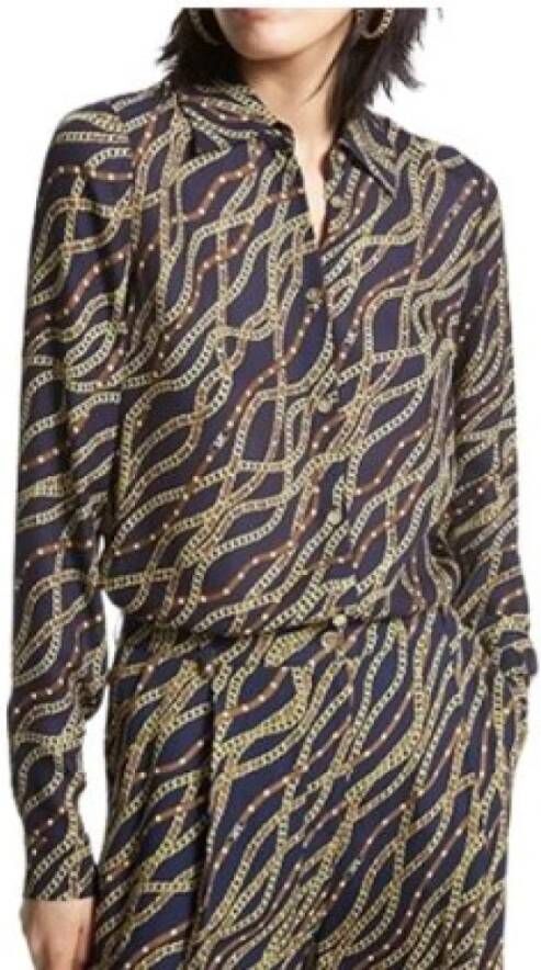 Michael Kors Shirts Blauw Dames