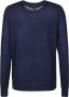 Michael Kors Midnight Blue Merino Knooptrui Blauw Dames - Thumbnail 2