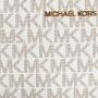 Michael Kors Jet Set Travel Continental Clutch Wristlet Portemonnee Beige Dames - Thumbnail 5