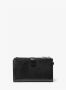 Michael Kors Zwarte Adele Leren Portemonnee Vrouwen Black Dames - Thumbnail 4