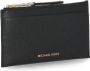 Michael Kors Zwarte Portemonnee van Pebble Leer met Ritssluiting Zwart Dames - Thumbnail 2