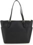 MICHAEL Kors Trapeziumvormige shopper in saffianoleer - Thumbnail 5