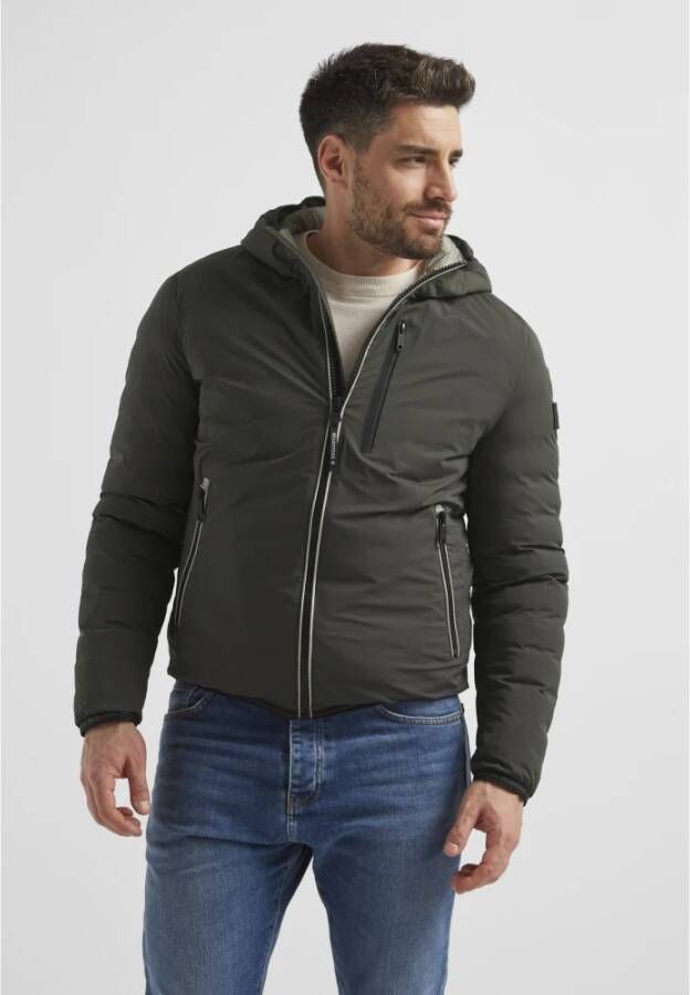 Milestone Jas Stijl Model Groen Heren
