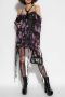Misbhv Binnenin een Dark Echo collectie jurk Purple Dames - Thumbnail 2