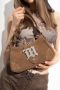Misbhv Schoudertas met logo Bruin Dames - Thumbnail 2