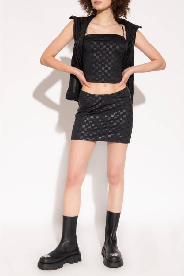 Misbhv Tanktop Zwart Dames